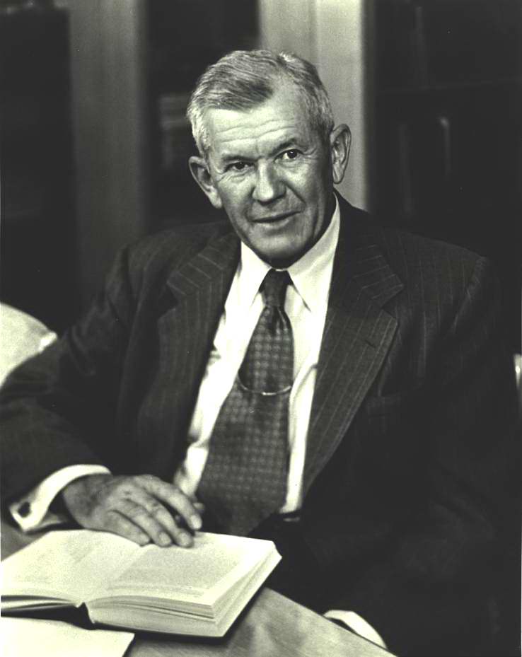 My father Carl F. Rehnborg at the age of 66. As a life-long learner, he always has a book by his side. 1953.