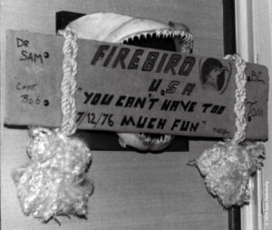 Shark jaws, from a shark we caught 40-plus years ago during my Firebird voyage hangs in the Firebird main salon and displays the motto, "You can't have too much fun.” I believe this as strongly today as I did 40 years ago. When you are having fun—whether at work, play or love—amazing things can happen.
