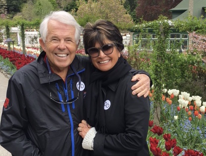 Getting ready to take a brisk walk with Francesca. Being outdoors surrounded by nature is one of our favorite ways to maintain a positive outlook.