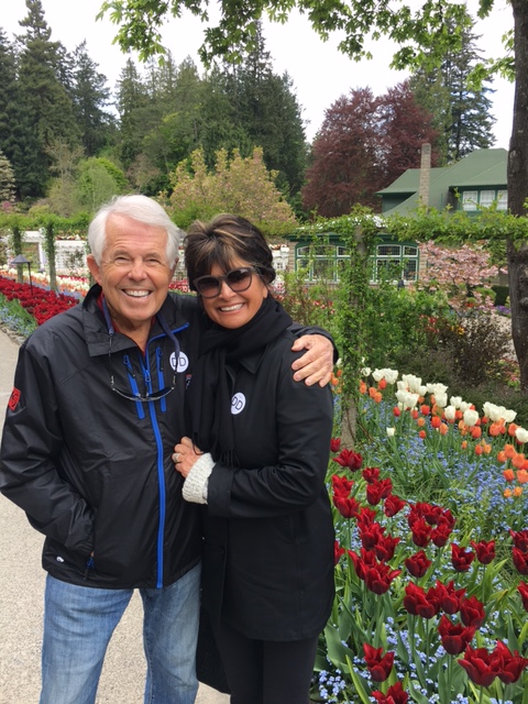 Getting ready to take a brisk walk with Francesca. Being outdoors surrounded by nature is one of our favorite ways to maintain a positive outlook.