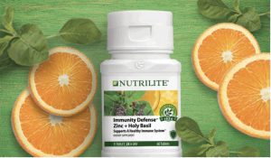 NutriliteTM Immunity Defense Zinc + Holy Basil.