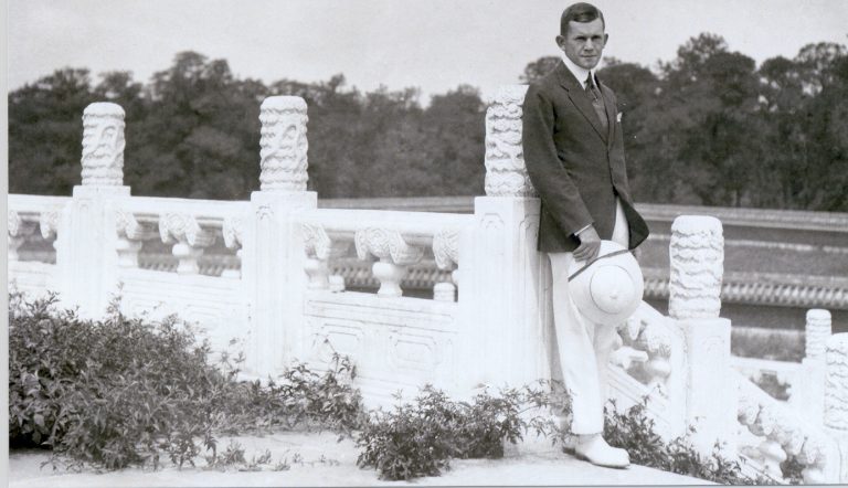 My father Carl F. Rehnborg at the “Gate from Altar of Temples.” Little did he realize the adventure he would soon embark upon. Beijing, China; May 30, 1917.