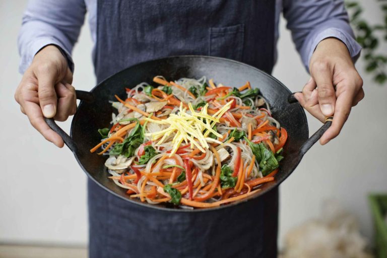 A bowl full of colorful vegetables. Choosing a whole-food, plant-based diet has benefits that extend far beyond flavor.