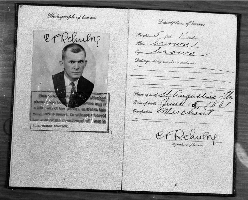 Passport pages