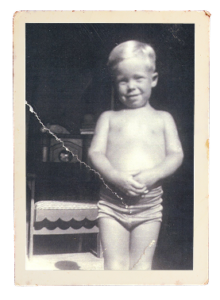 Dr Sam as a little boy